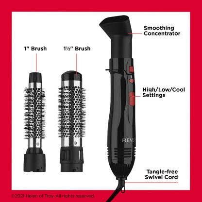 Revlon All-In-One Style Hot Air Kit - Curl and Volumize Hair, Salon-Styled Finish 🍁 All In One Marketplace Canada