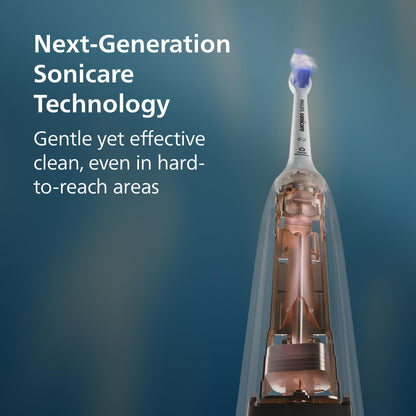 Philips Sonicare 5950 Rechargeable Electric Toothbrush, 2 Brush Heads, Pink 🍁 All In One Marketplace Canada