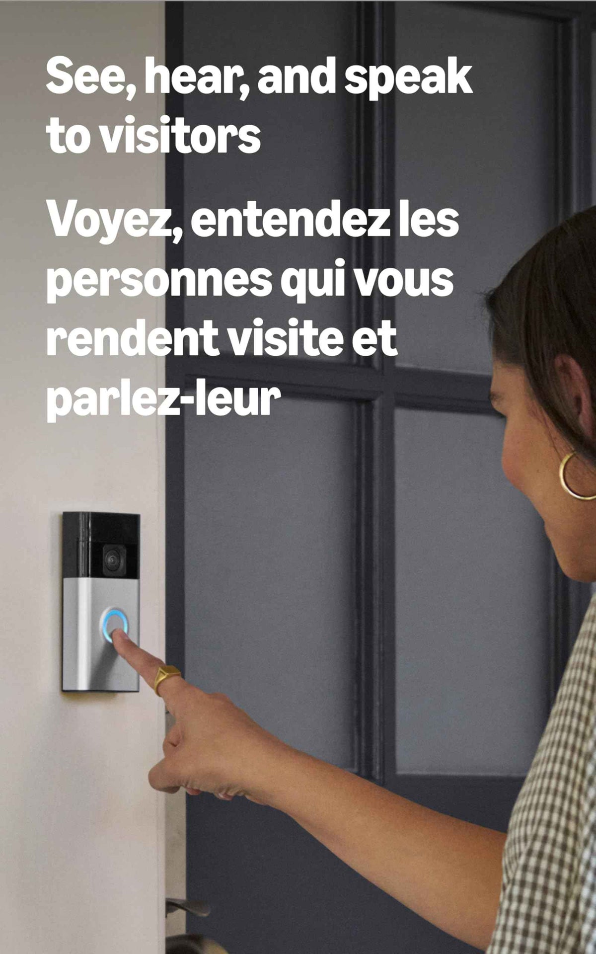 Ring Battery Doorbell Pro, Two-Way Talk with Audio+, 3D Motion Detection, and 1536p HD+ Head-to-Toe Video 🍁 All In One Marketplace Canada