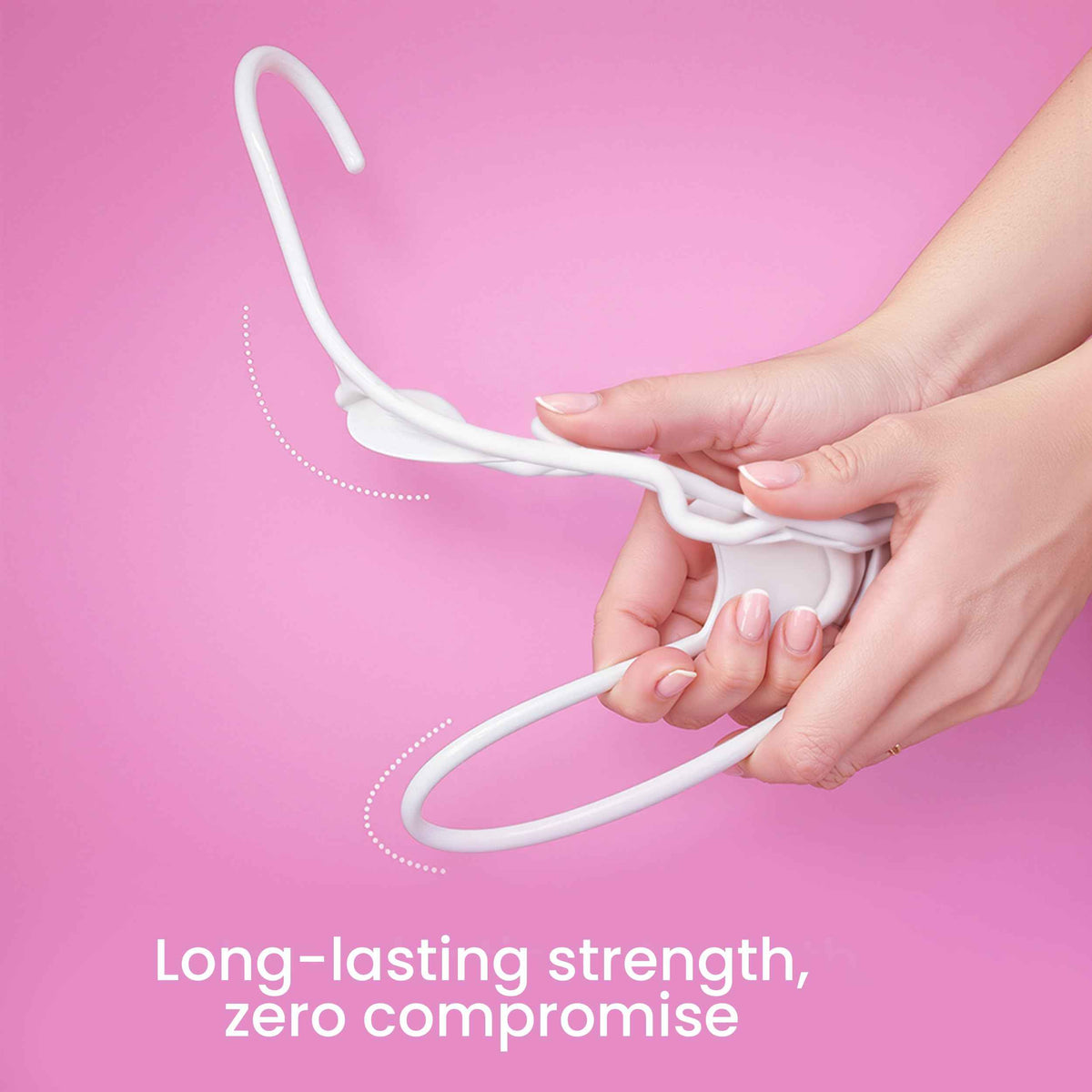 Utopia Home Plastic Hangers, 30 Pack, Clothes Hangers with Shoulder Grooves, Durable Space Saving Coat Hanger for Shirts, Pants, Skirts, Jackets, Blouses, Dresses and Everyday Wardrobe Use (White) 🍁 All In One Marketplace Canada