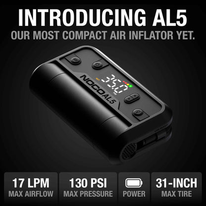 NOCO Air AL5 17 LPM 12V Cordless Tire Inflator & Portable Air Compressor 🍁 All In One Marketplace Canada