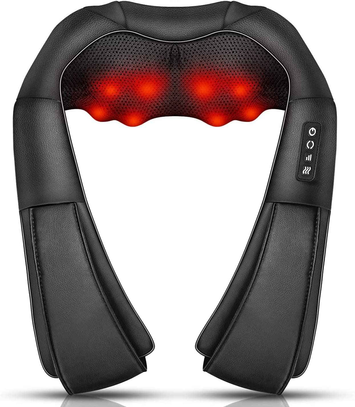 Neck Massager with Heat, Shiatsu Back Neck and Shoulder Massager, Electric Deep Tissue 4D Kneading Massage, Use at Home, Office, Car- Best Gifts for Women Men 🍁 All In One Marketplace Canada