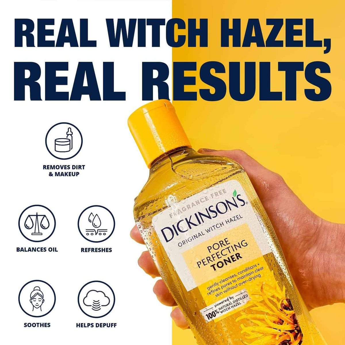 Health Life Dickinson’s Original Witch Hazel Pore Perfecting Toner 16 oz 🍁 All In One Marketplace Canada