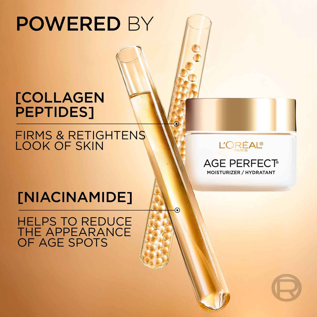 L'Oreal Paris Day Face Moisturizer Cream, Age Perfect Collagen Expert, with Collagen Peptides + Niacinamides, For Mature Skin, Suitable for Sensitive Skin Skincare, 70 ml 🍁 All In One Marketplace Canada