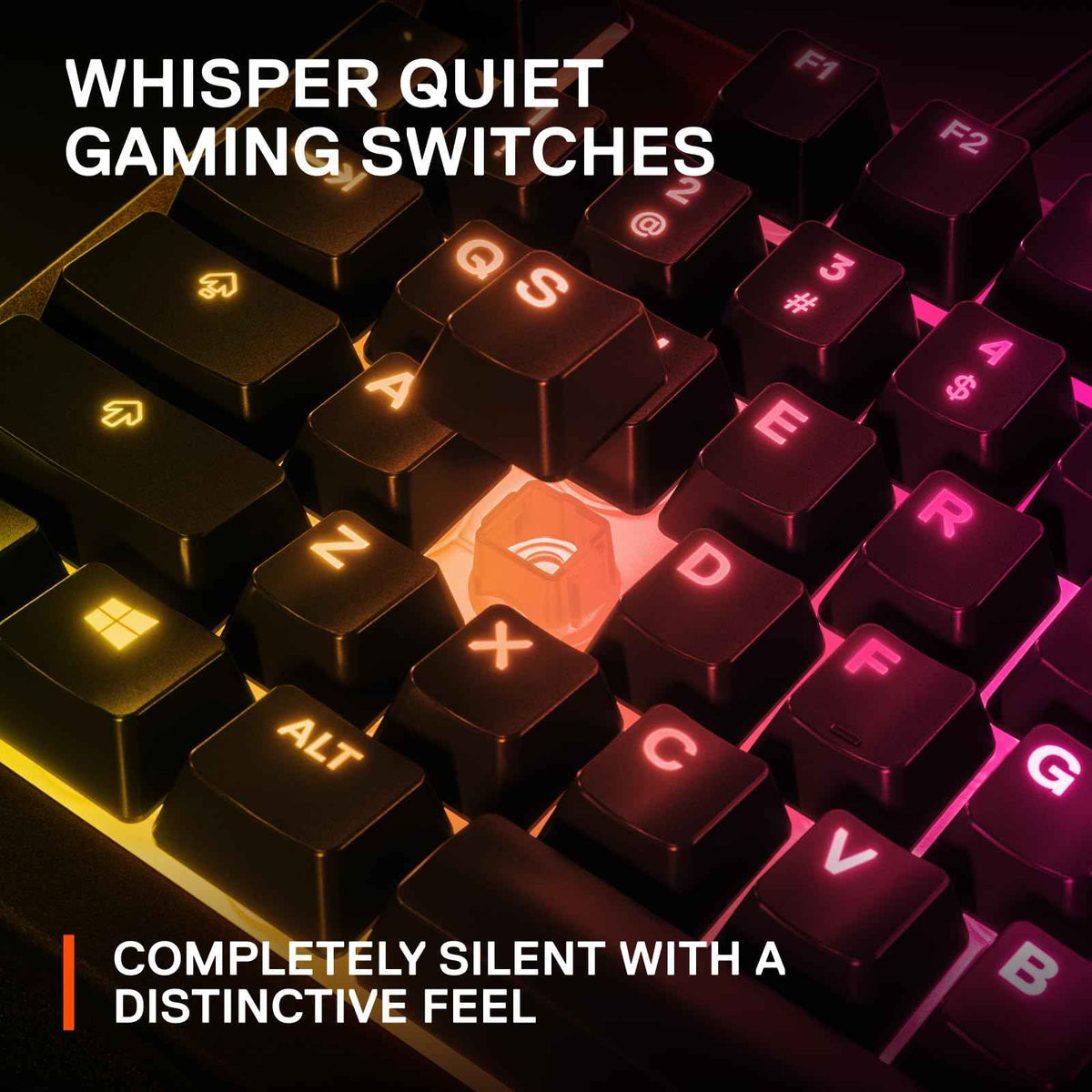 SteelSeries Apex 3 RGB Gaming Keyboard – 10-Zone RGB Illumination – IP32 Water Resistant – Premium Magnetic Wrist Rest (Whisper Quiet Gaming Switch) 🍁 All In One Marketplace Canada
