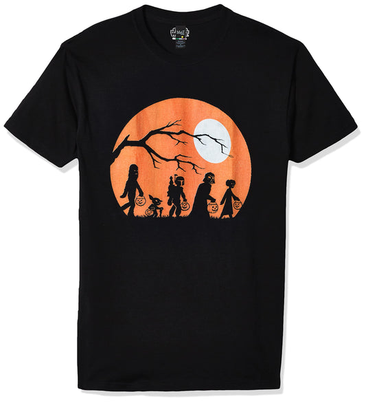 Star Wars Licensed Halloween The Haunt Men's Tee, Black, Medium