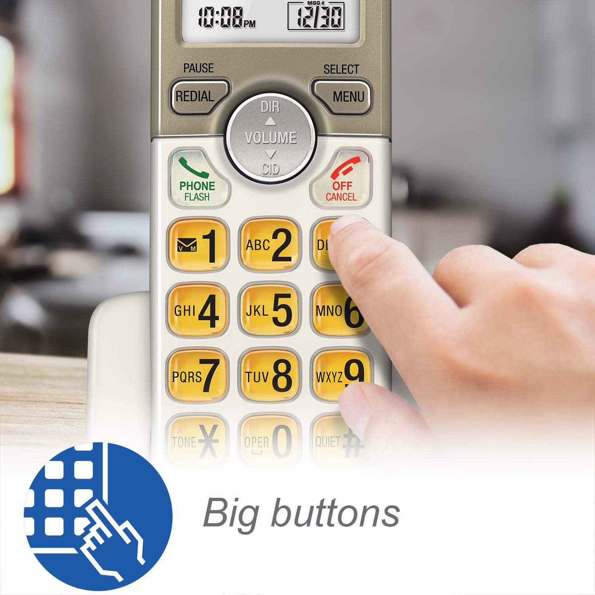 AT&T EL52303 3-Handsets Cordless Phone System with Answering System, Caller ID/Call Waiting - DECT 6.0 - Upto 14 Minutes Recording Time 🍁 All In One Marketplace Canada