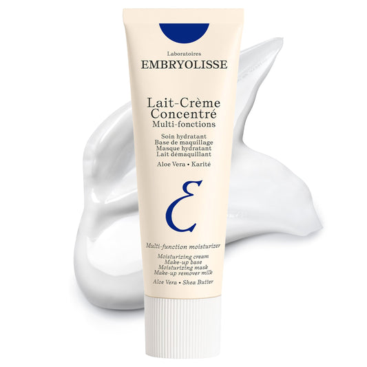 Embryolisse Lait-Crème Concentré, Multifunction Daily Moisturizer, Primer, and Makeup Remover, Suitable for All Skin Types. French Face Cream With Shea Butter & Aloe Vera - 30ml 🍁 All In One Marketplace Canada