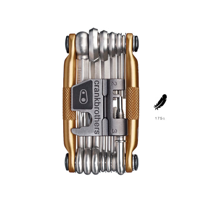 Crank Brothers Multi Bicycle Tool (19-Function, Gold) 🍁 All In One Marketplace Canada