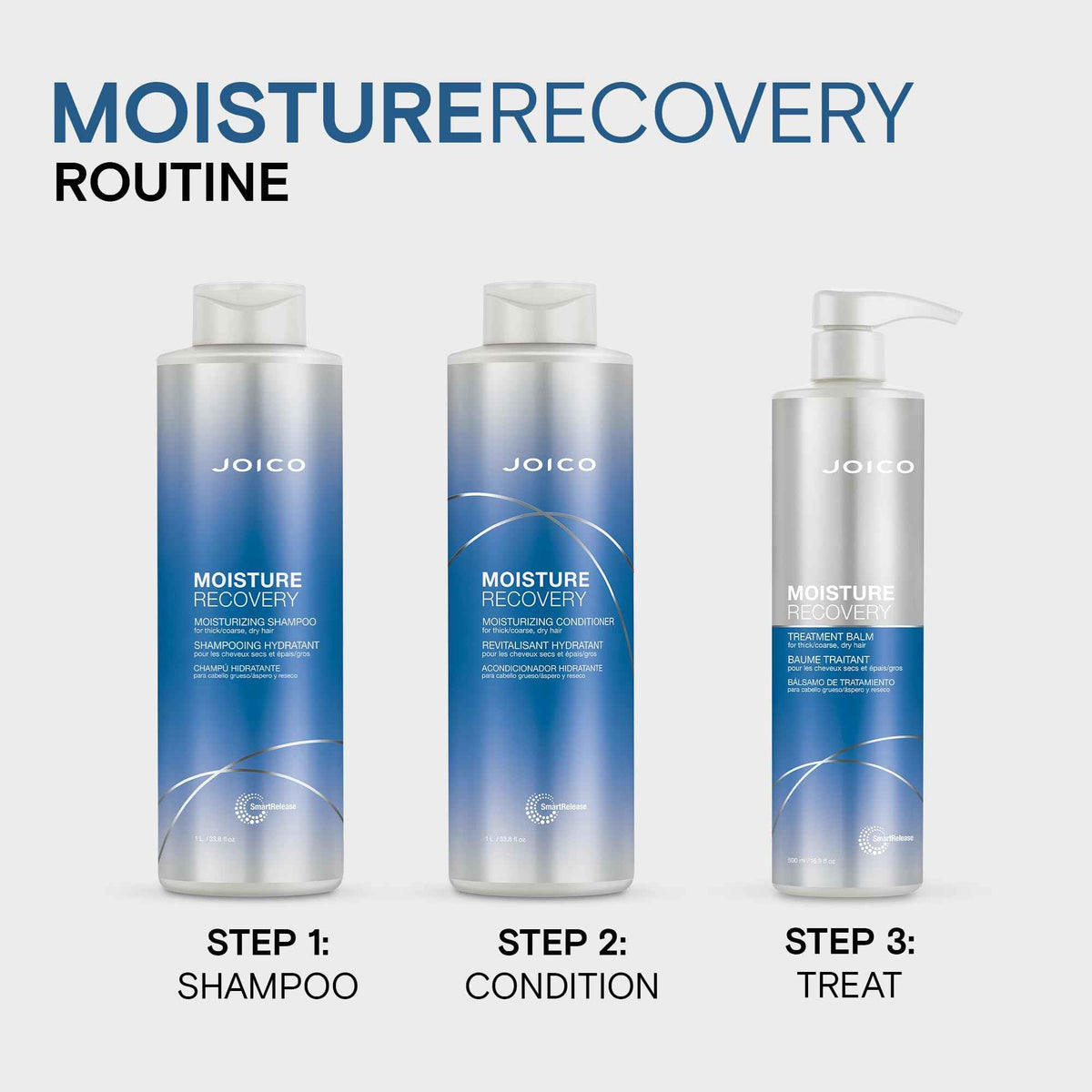 Joico Moisture Recovery Shampoo for Dry Hair, Moisturizing Shampoo for Dry Damaged Hair with Keratin 🍁 All In One Marketplace Canada