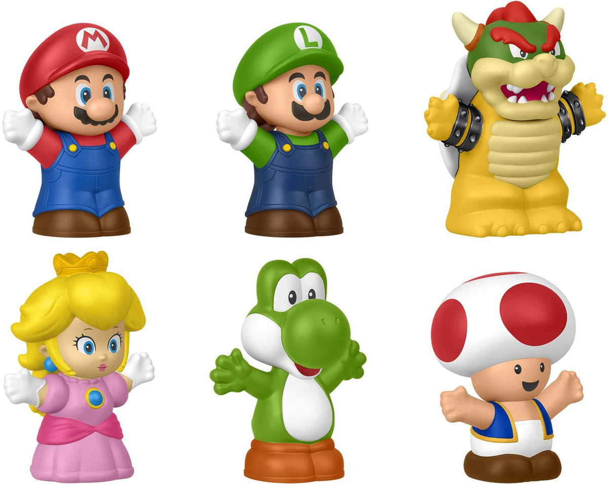 Fisher-Price Little People My Mario 6-Piece Character Figure Set 🍁 All In One Marketplace Canada