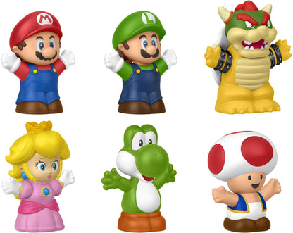 Fisher-Price Little People My Mario 6-Piece Character Figure Set 🍁 All In One Marketplace Canada