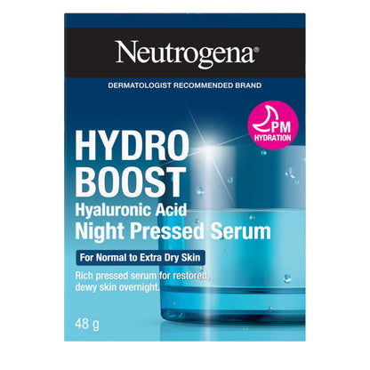 Neutrogena Moisturizer Neutrogena Hydro Boost Night Pressed Face Serum With Purified Hyaluronic Acid and Antioxidants for moisturized Skin, 48g, 48 Milliliters 🍁 All In One Marketplace Canada