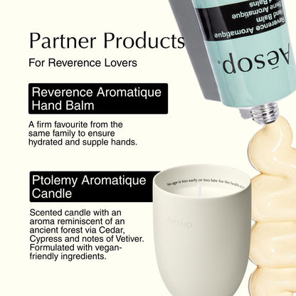 Aesop Reverence Aromatique Hand Wash | Gentle Exfoliating Hand Wash with Finely Milled Pumice | 500mL / 16.9 oz 🍁 All In One Marketplace Canada