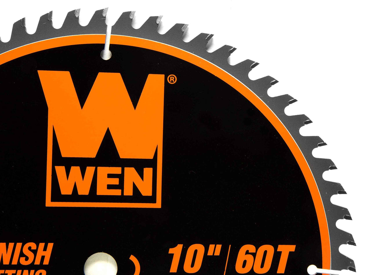 WEN BL1060 10-Inch 60-Tooth Fine-Finish Professional Woodworking Saw Blade for Miter Saws and Table Saws, Silver,Pack of one 🍁 All In One Marketplace Canada