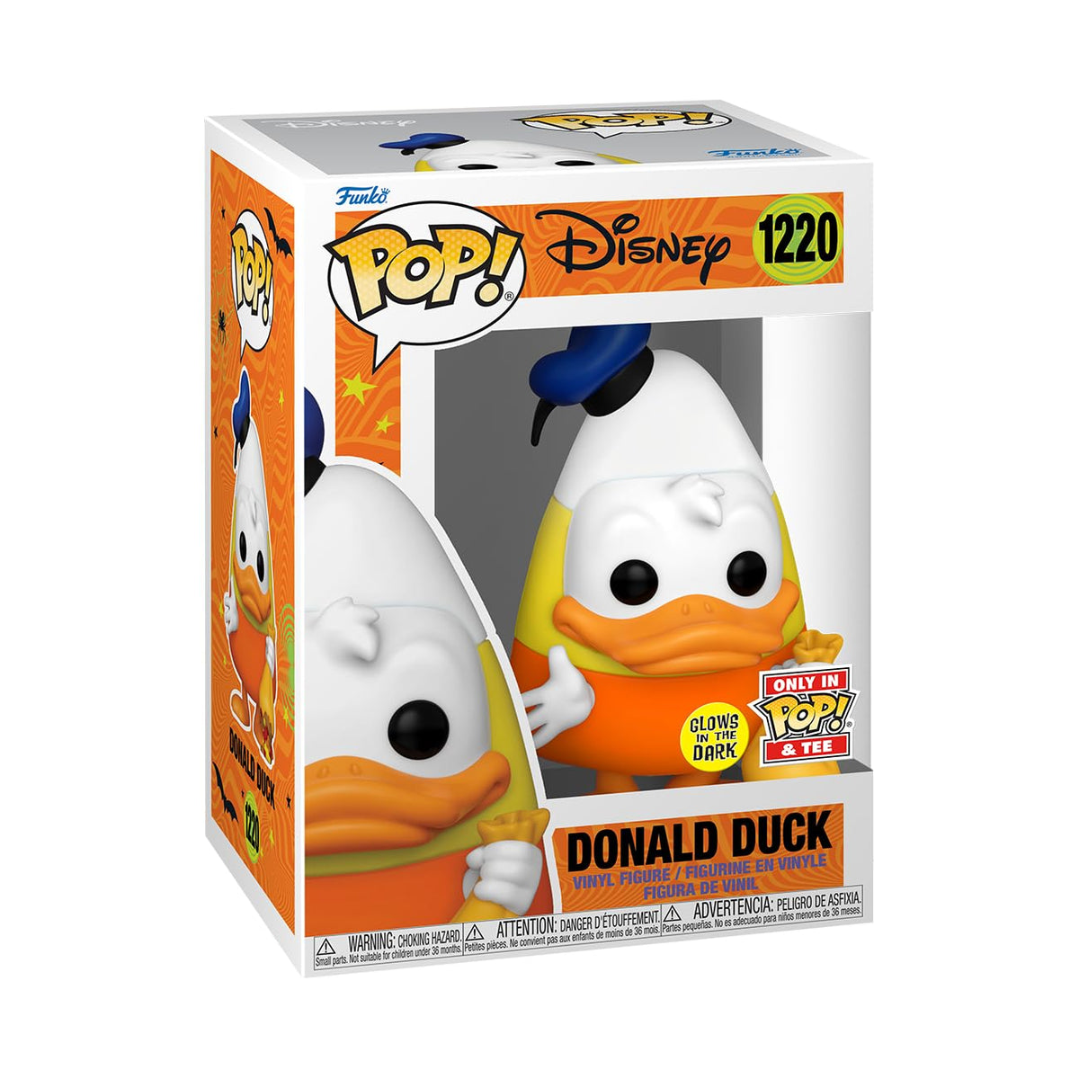 Funko Pop! & Tee: Disney - Halloween Donald Duck - S
