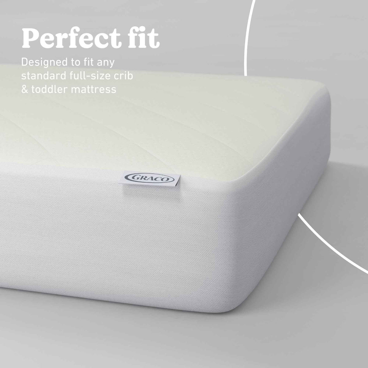 Graco Premium Waterproof Crib and Toddler Mattress Protector (2PK) – GREENGUARD Gold Certified, Machine-Washable & Dryer-Friendly, Waterproof Sleep Surface 🍁 All In One Marketplace Canada