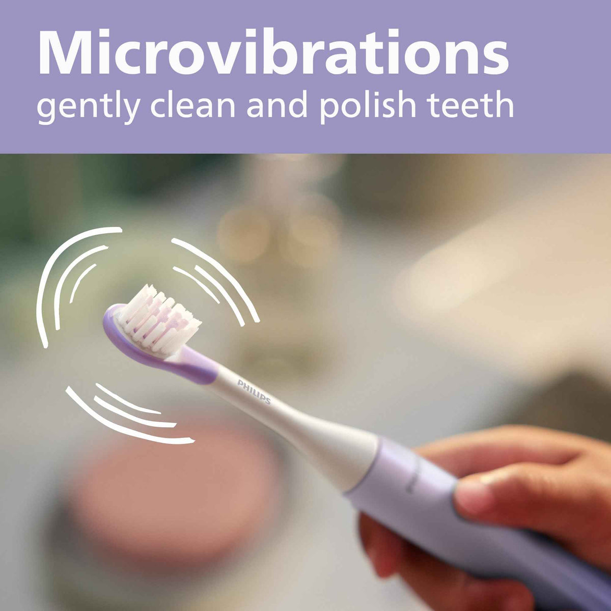 Philips One for Kids by Sonicare Battery Electric Toothbrush, Purple, HY1130/01 🍁 All In One Marketplace Canada