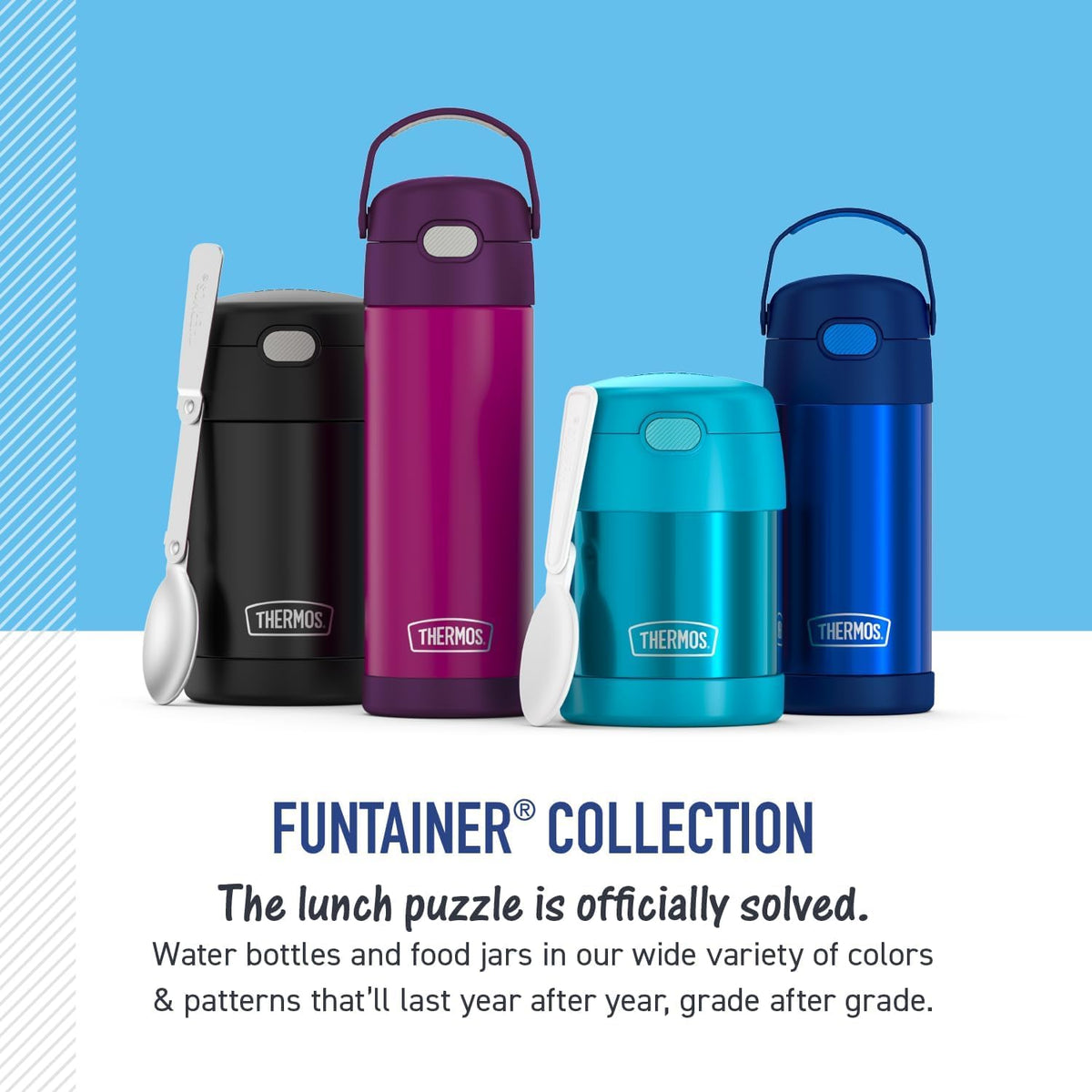 THERMOS FUNTAINER Water Bottle with Straw, 14oz, Digital Camo 🍁 All In One Marketplace Canada