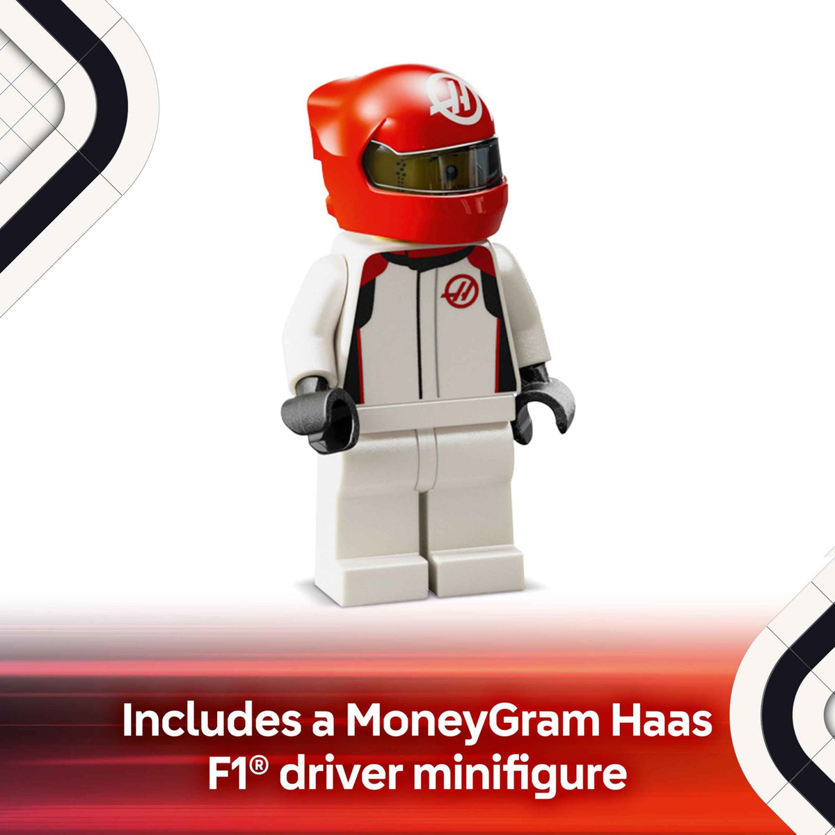 LEGO Speed Champions MoneyGram Haas F1 Team VF-24 Race Car Toy - Building Set for Kids, Boys & Girls, Ages 10+ - Toy Car for F1 Fans - Gift Idea for Birthday - 77250 🍁 All In One Marketplace Canada