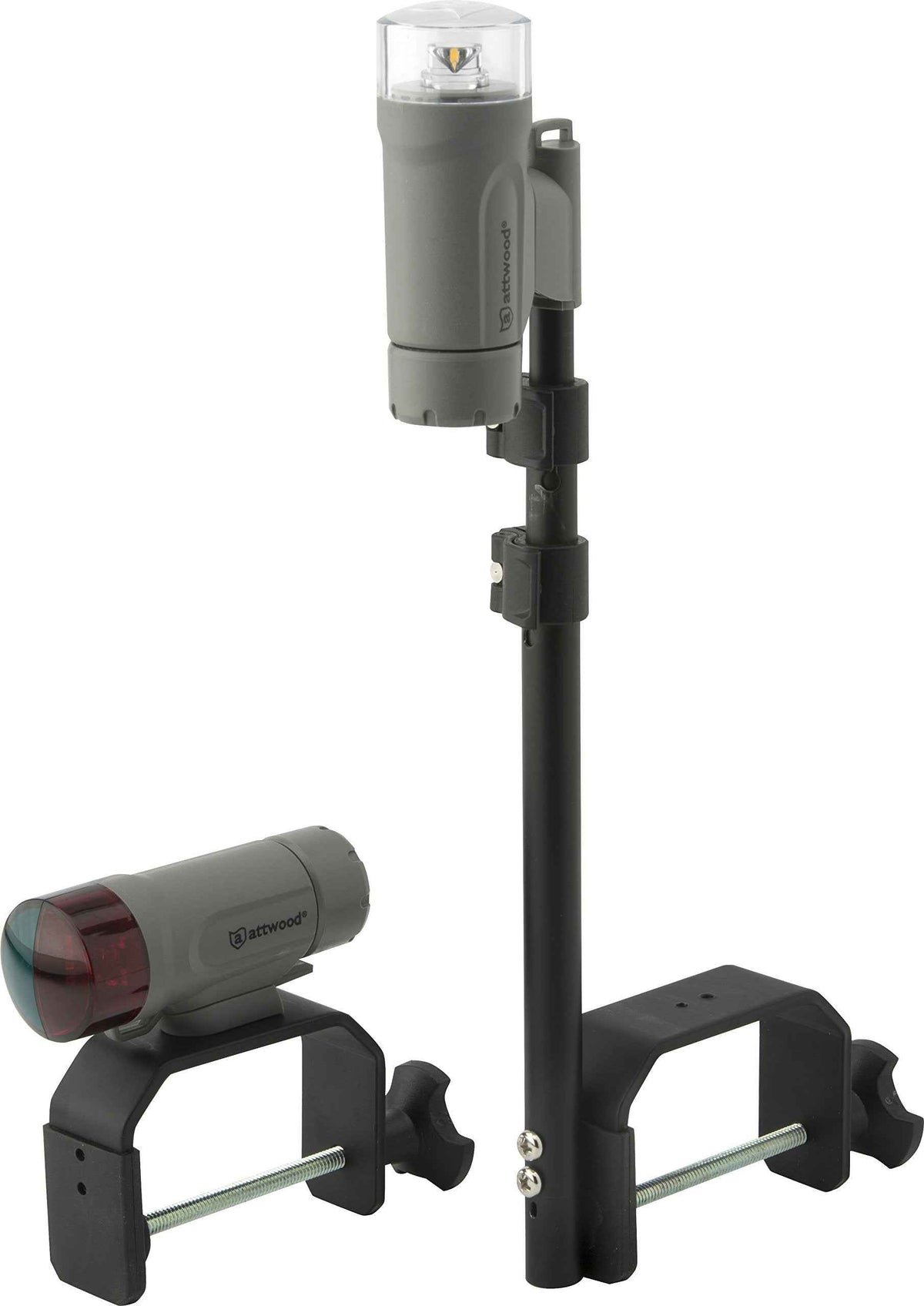 Attwood 14190-7 Water-Resistant Portable Clamp-On LED Light Kit with Marine Gray Finish 🍁 All In One Marketplace Canada