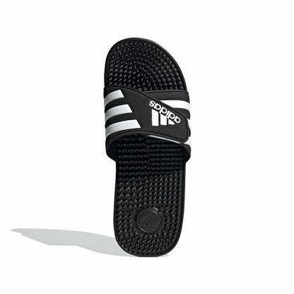 adidas Unisex-Adult Adissage, Core Black/White/Core Black, 12 🍁 All In One Marketplace Canada
