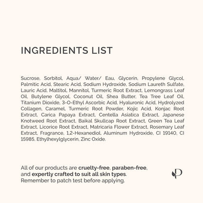 PLANTIFIQUE Turmeric & Kojic Acid Soap for Hyperpigmentation, Lab Tested - 4 Bars with Mesh Net - Face & Body Wash with Hyaluronic Acid, Collagen, Vitamin C - 320g / 11.28 oz 🍁 All In One Marketplace Canada