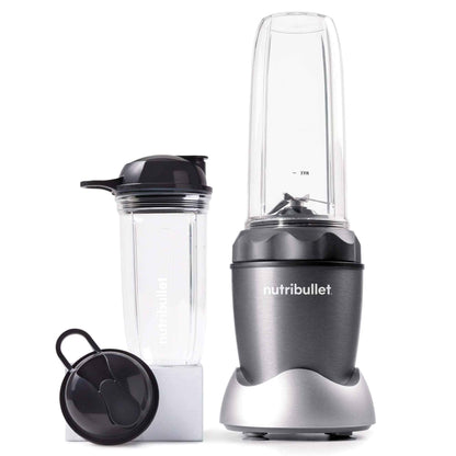 Nutri Bullet NB50100C Pro 1000 Single Serve Blender (1000W) 7-Piece Set, Dark Gray/Light Gray Skirt 🍁 All In One Marketplace Canada