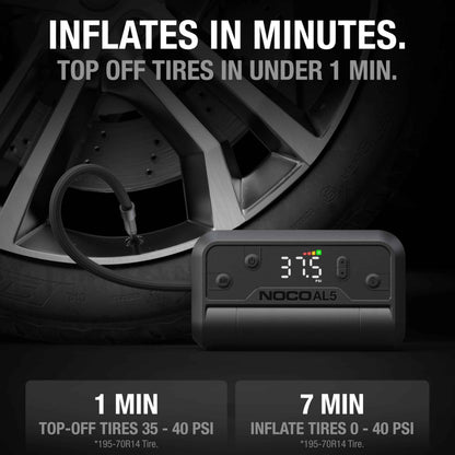 NOCO Air AL5 17 LPM 12V Cordless Tire Inflator & Portable Air Compressor 🍁 All In One Marketplace Canada