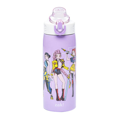 Zak Designs Kpop Demon Hunters Sage 19oz Leak-Proof Straw Kids Water Bottle 🍁 All In One Marketplace Canada