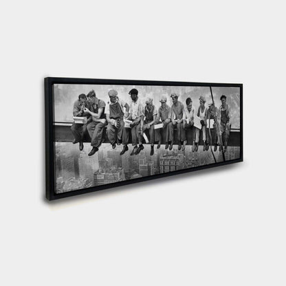Wall art-Iconic " Lunch" photograph
