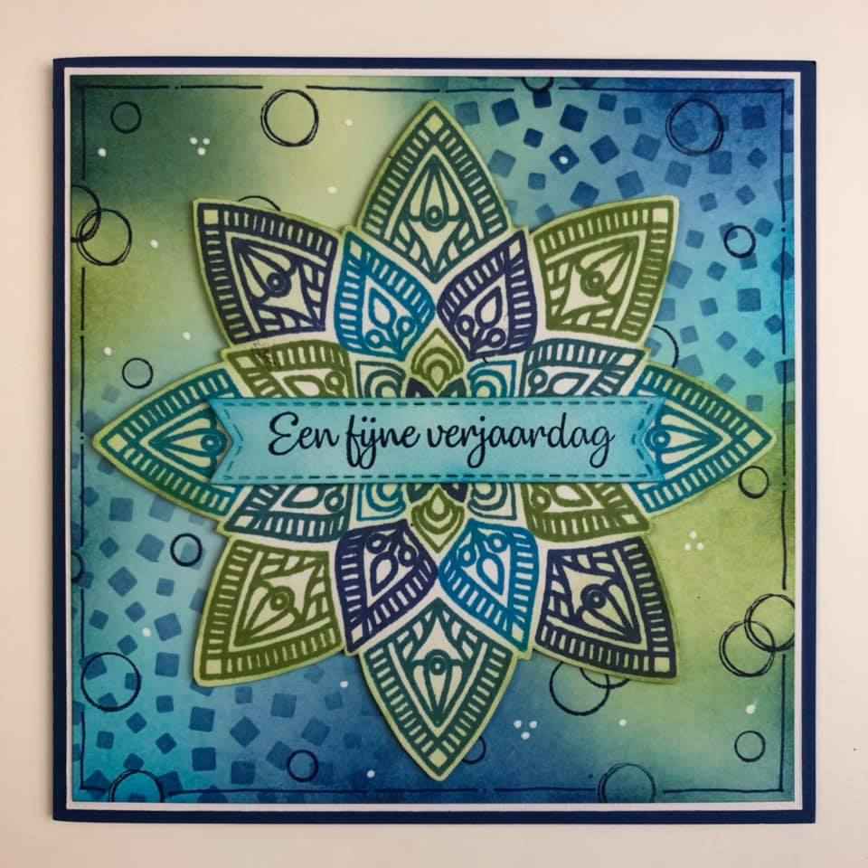 Nelle Choice Precision Stamp - Mandala 1