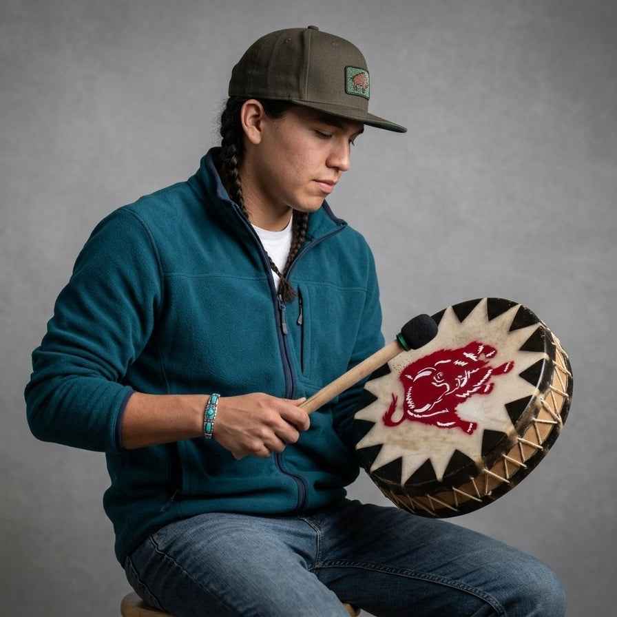 Buffalo 8” Hand Drum