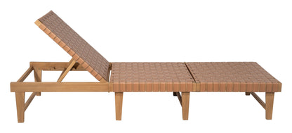 Brisa Outdoor Chaise Lounger - Brown