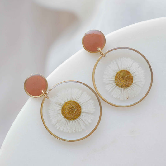 Boucles d'oreilles duo Margot Pumpkin