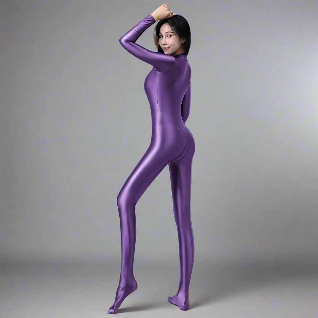 AMORESY Celestia Series Front-Zip Catsuit - Classic Colors