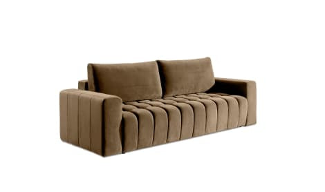 Lazaro Condo Style 3 Seater Storage Sleeper Sofa - Multiple Colors Available