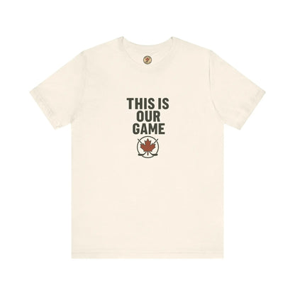 Canada Maple Leaf Hockey T-Shirt – This Is Our Game Tee