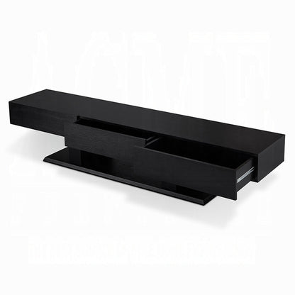 Phantom Modern Storage TV Stand - Black