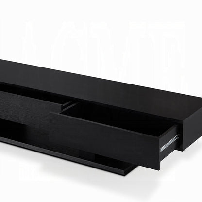 Phantom Modern Storage TV Stand - Black