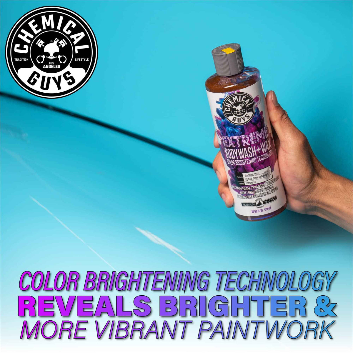 Chemical Guys Extreme Bodywash & Wax Foaming Car Wash Soap, (Works with Foam Cannons, Foam Guns or Bucket Washes) Safe for Cars, Trucks, Motorcycles, RVs & More, 1.89 L, Grape Scent 🍁 All In One Marketplace Canada