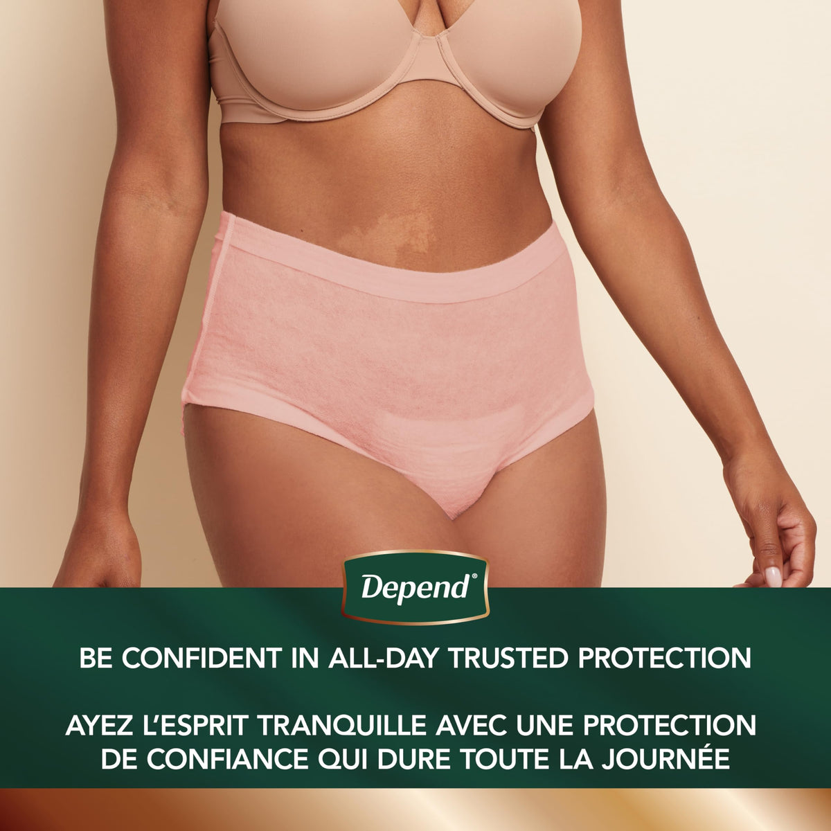 Depend Silhouette Incontinence Underwear for Women, Large, Pink, 20 Count 🍁 All In One Marketplace Canada