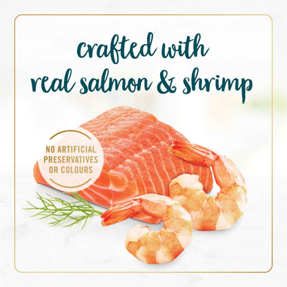 Fancy Feast Wet Cat Food, Pate Salmon & Shrimp Feast - 85 g Can (24 Pack) 🍁 All In One Marketplace Canada