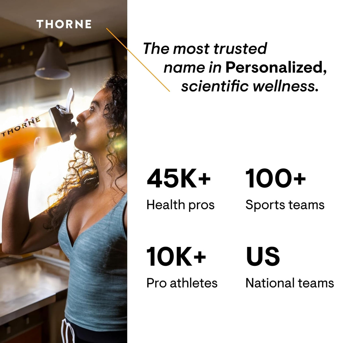 Thorne Multi-Vitamin Elite AM - Ideal multi-vitamin/mineral combination that supports a high performance nutrition program - 90 Capsules 🍁 All In One Marketplace Canada