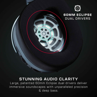 Turtle Beach Stealth 700 Wireless Multiplatform Gaming Headset for Xbox Series X|S, Xbox One, PC, PS5, PS4, & Mobile – 60mm Speakers, A.I. Noise-Cancelling Mic, Bluetooth, 80-Hr Battery – Black 🍁 All In One Marketplace Canada