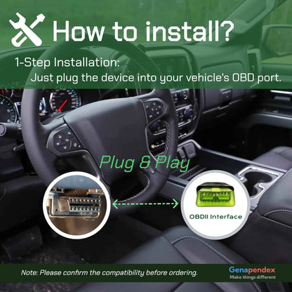 Genapendex AFM/DFM Disabler for 2007-2022 Silverado 1500 Sierra 1500 5.3L 6.2L Engines,Plug & Play GM Truck/SUV DOD Disabler. 🍁 All In One Marketplace Canada