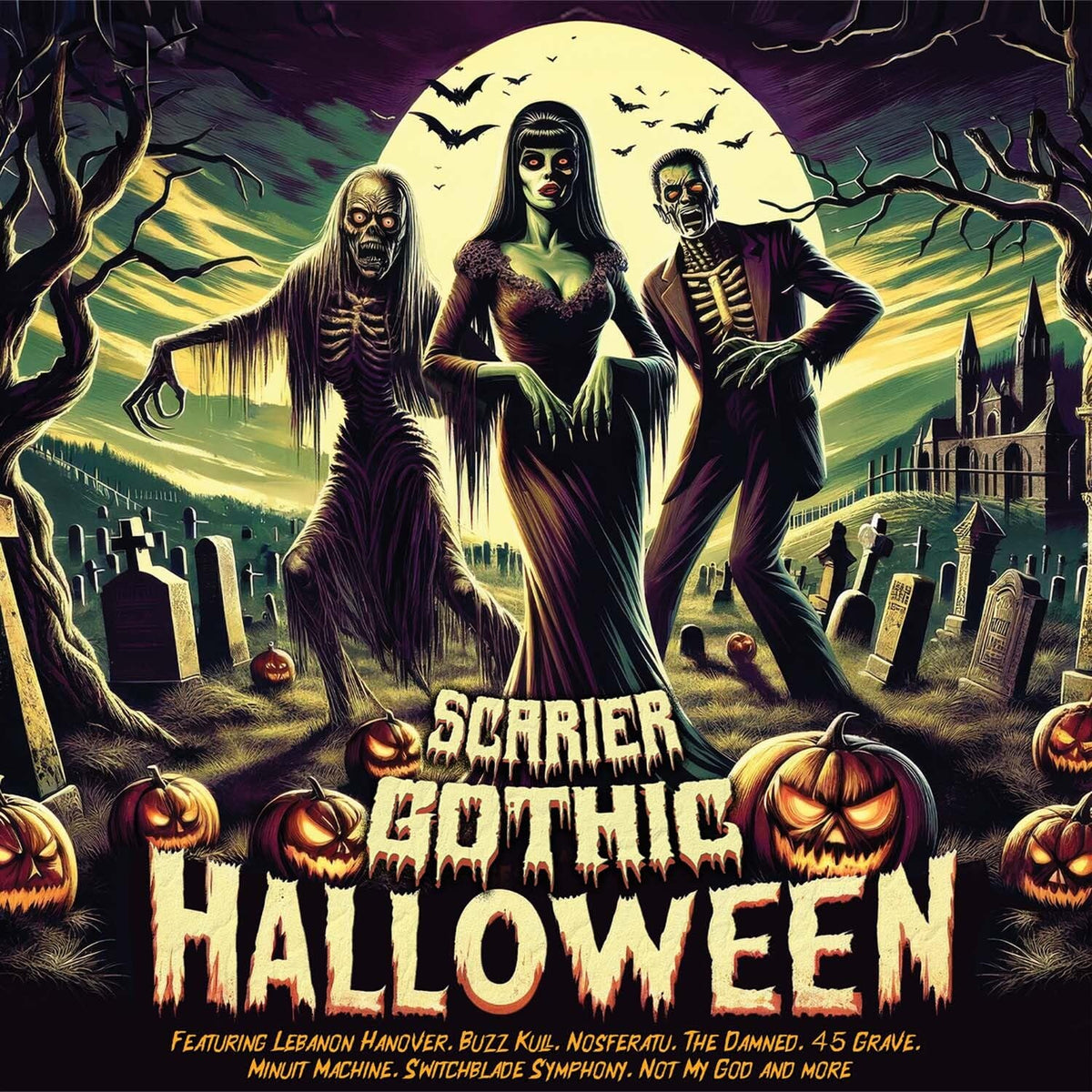 Scarier Gothic Halloween (Various Artists) (Vinyl)