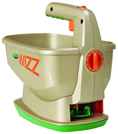 Scotts Wizz Year-Round Spreader - Battery Powered, Handheld for Even Application of Seed, Fertilizer or Ice Melt (230 sq Meters / 2,500 sq feet Coverage) 🍁 All In One Marketplace Canada