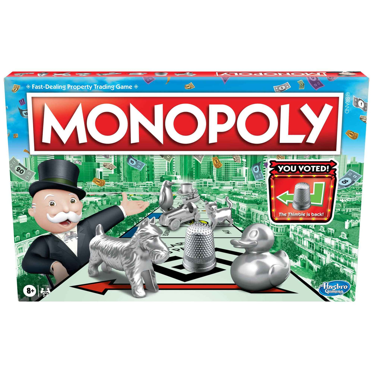 Monopoly Game, Family Board Games for 2 to 6 Players & Kids Ages 8 and Up, Includes 8 Tokens (Token Vote Edition) 🍁 All In One Marketplace Canada