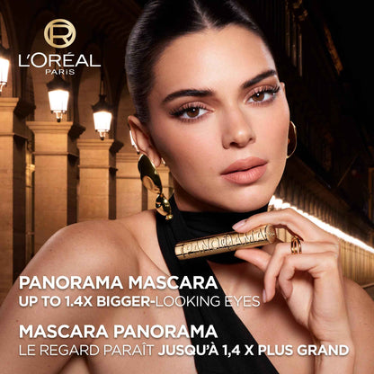 L’Oréal Paris Voluminous Panorama Mascara, Volumizing Mascara, Up to 1.4x Bigger-Looking Eyes, Black Brown, 9.9 mL 🍁 All In One Marketplace Canada